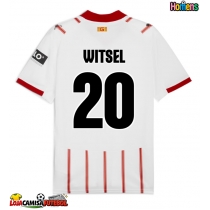 Camisa de Futebol Girona Axel Witsel #20 Equipamento Principal 2025-26 Manga Curta